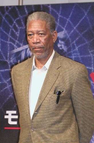 『スパイダー』モーガンフリーマン来日記者会見（真中瞳）（9枚目）