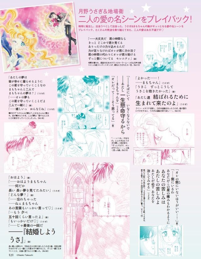 月野うさぎ＆地場衛の婚姻届記入見本（2枚目）