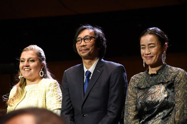 イザベル・ユペール「映画も私たちを必要としている」第34回東京国際映画祭オープニングセレモニー（22枚目）