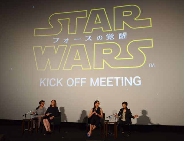 『スター・ウォーズ』新ヒロイン＆プロデューサー来日！「KICK OFF MEETING」フォトギャラリー：フォトギャラリー
