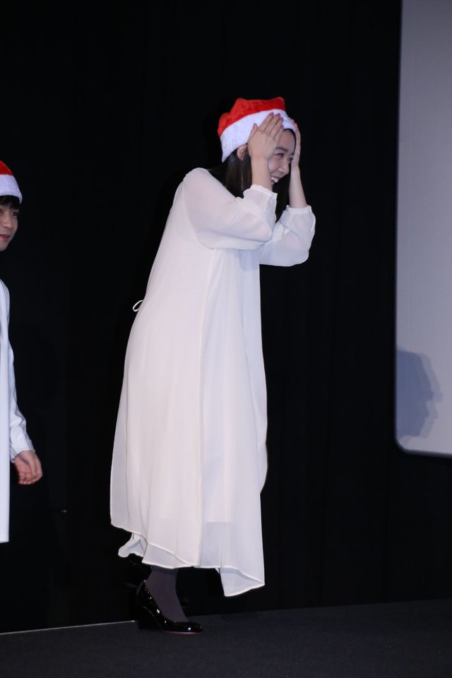 上白石萌音＆千葉雄大がサンタ姿に！ジバニャンも登場『妖怪ウォッチ』劇場版初日（15枚目）