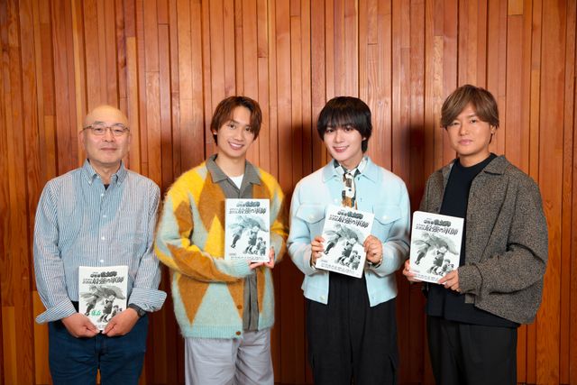 なにわ男子・大西流星＆藤原丈一郎、劇場版「忍たま乱太郎」アフレコオフショット（3枚目）