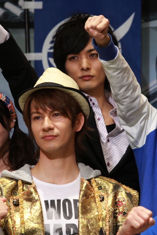 鎧武とウィザードがバトンタッチ！『仮面ライダー×仮面ライダー』完成披露舞台あいさつ（7枚目）