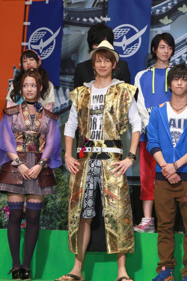 鎧武とウィザードがバトンタッチ！『仮面ライダー×仮面ライダー』完成披露舞台あいさつ（12枚目）