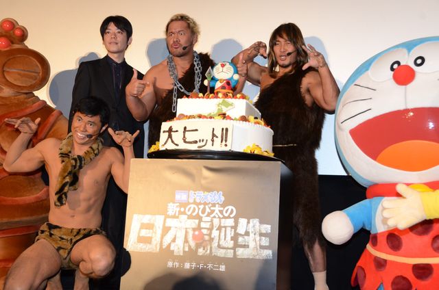 僕にはおっぱっぴーがあるから関係ねぇ！『映画ドラえもん　新・のび太の日本誕生』初日舞台あいさつフォトギャラリー（21枚目）