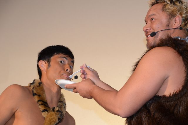 僕にはおっぱっぴーがあるから関係ねぇ！『映画ドラえもん　新・のび太の日本誕生』初日舞台あいさつフォトギャラリー（30枚目）