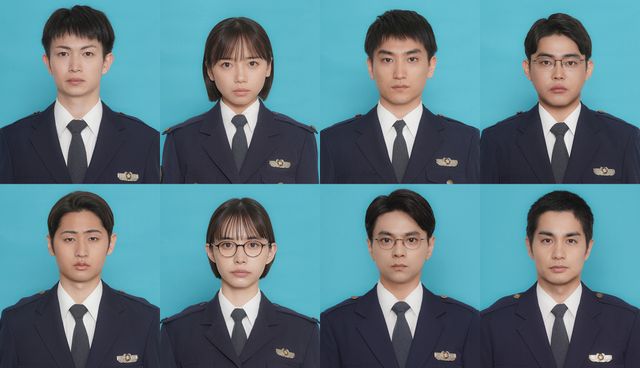 第205期警察手帳写真