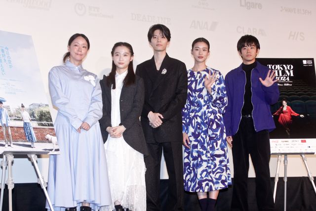 萩原利久＆河合優実『今日の空が一番好き、とまだ言えない僕は』舞台挨拶：フォトギャラリー