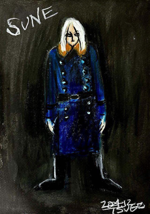 高橋一生主演『脛擦りの森』場面写真と柘植伊佐夫のデザイン画（5枚目）