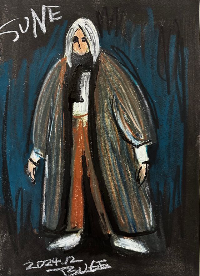 高橋一生主演『脛擦りの森』場面写真と柘植伊佐夫のデザイン画（6枚目）