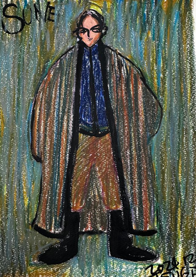 高橋一生主演『脛擦りの森』場面写真と柘植伊佐夫のデザイン画（7枚目）