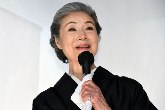 シム・ウンギョンにとって初めての日本映画の撮影現場となった『椿の庭』初日舞台あいさつ（8枚目）