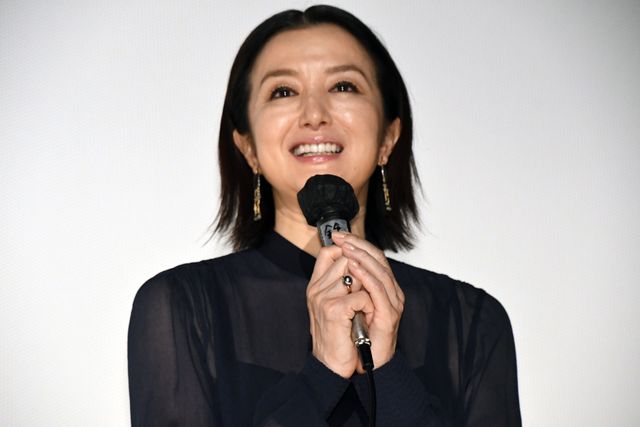 シム・ウンギョンにとって初めての日本映画の撮影現場となった『椿の庭』初日舞台あいさつ（9枚目）