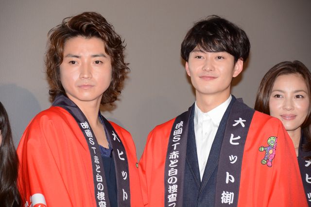 藤原竜也＆岡田将生『映画 ST赤と白の捜査ファイル』初日舞台あいさつ写真ギャラリー：フォトギャラリー