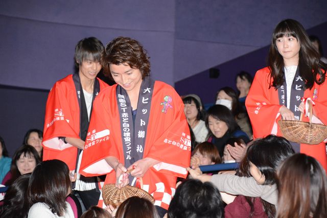 藤原竜也＆岡田将生『映画 ST赤と白の捜査ファイル』初日舞台あいさつ写真ギャラリー（5枚目）