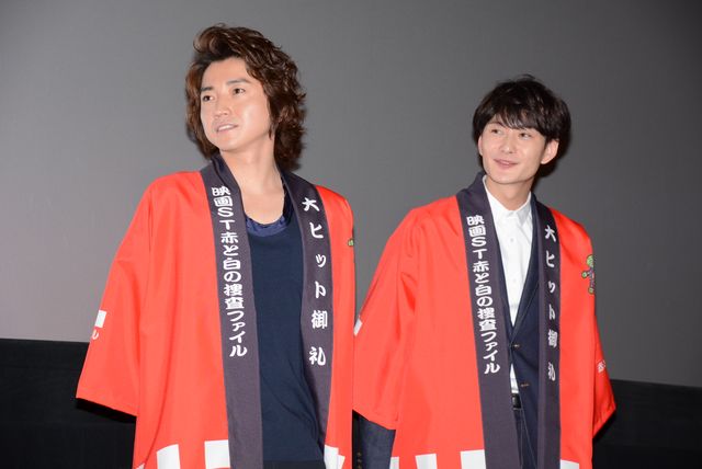 藤原竜也＆岡田将生『映画 ST赤と白の捜査ファイル』初日舞台あいさつ写真ギャラリー（7枚目）