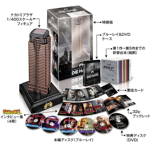 『ダイ・ハード』特典はナカトミビルフィギュア？ブルーレイボックスフォトギャラリー（2枚目）