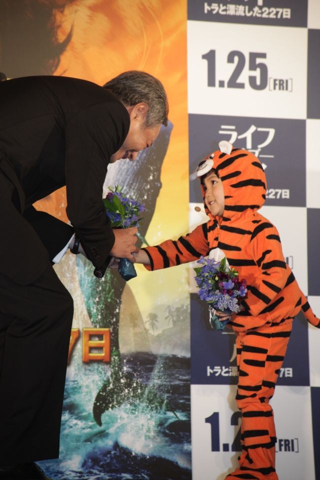 映画『ライフ・オブ・パイ/トラと漂流した227日』ジャパンプレミア写真ギャラリー（6枚目）