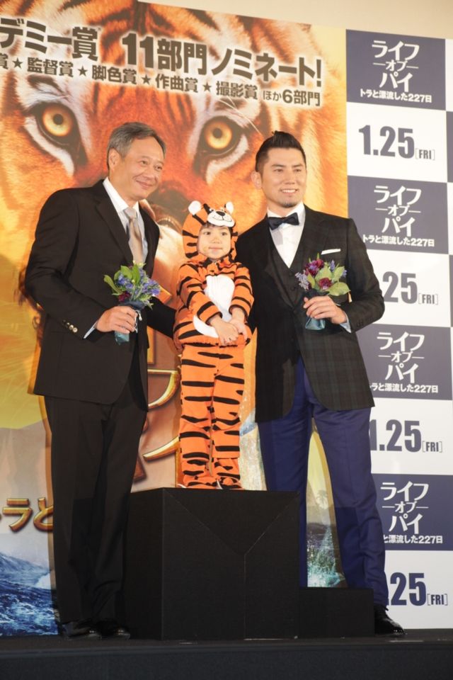 映画『ライフ・オブ・パイ/トラと漂流した227日』ジャパンプレミア写真ギャラリー（8枚目）
