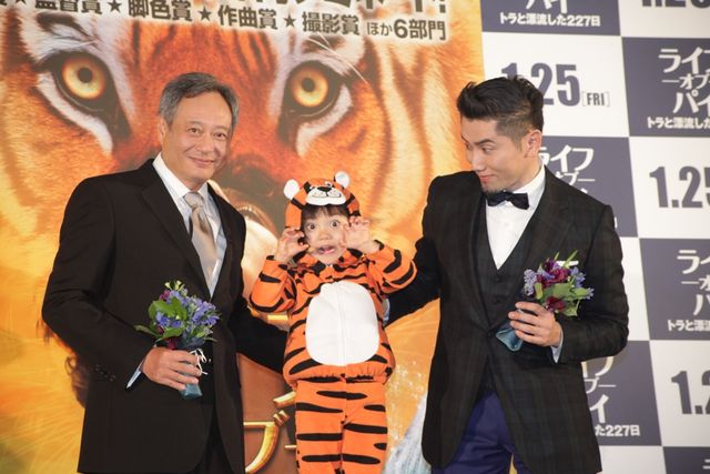 映画『ライフ・オブ・パイ/トラと漂流した227日』ジャパンプレミア写真ギャラリー（9枚目）