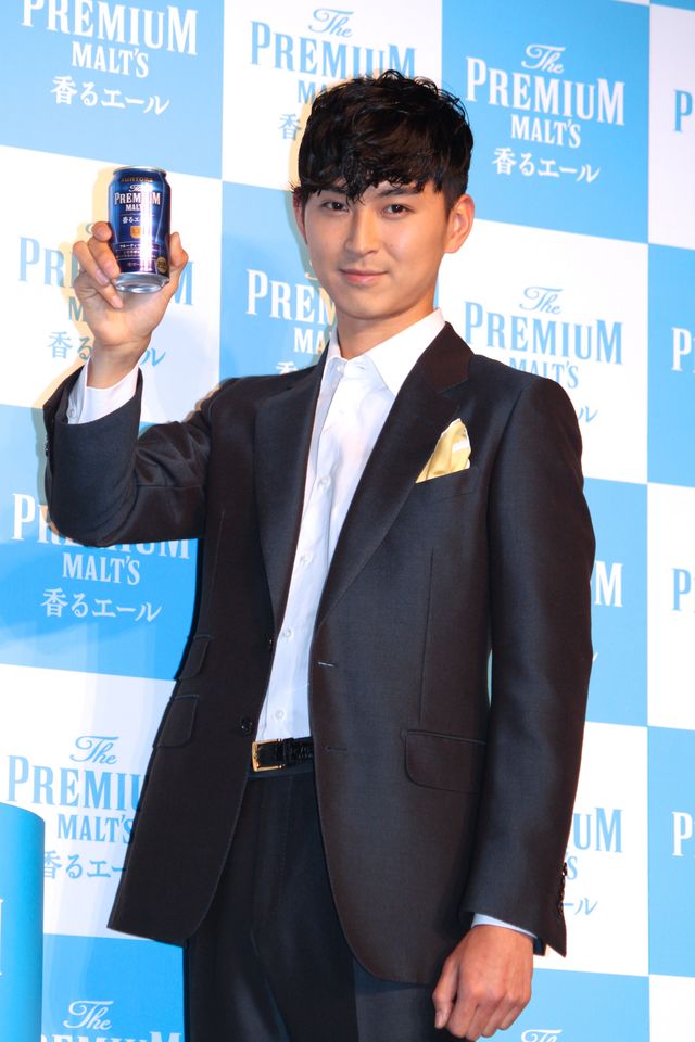 松田翔太、カンパ～イ！「プレモル＜香るエール＞」発売イベント フォトギャラリー（9枚目）