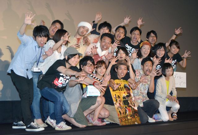 2館→124館の大ヒット！『カメラを止めるな！』感染拡大公開御礼舞台あいさつ：フォトギャラリー