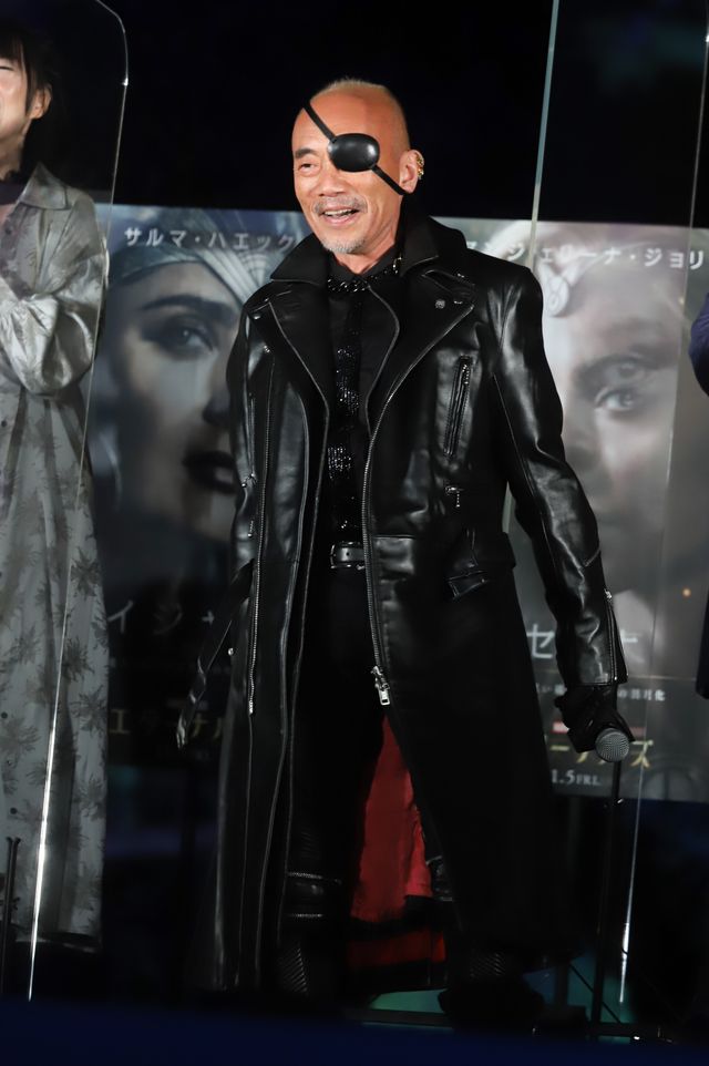 竹中直人、ニック・フューリー衣装で登壇！『エターナルズ』東京タワー10灯式イベント：フォトギャラリー