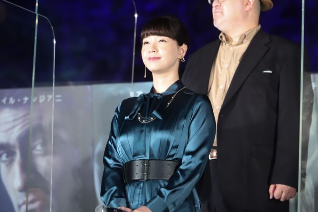 竹中直人、ニック・フューリー衣装で登壇！『エターナルズ』東京タワー10灯式イベント（7枚目）