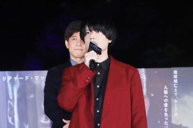 竹中直人、ニック・フューリー衣装で登壇！『エターナルズ』東京タワー10灯式イベント（12枚目）