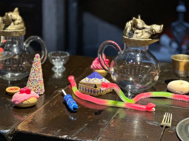 ハロウィーン仕様の大広間！スタジオツアー東京の特別企画「闇の魔術ハロウィーン」内覧会（17枚目）