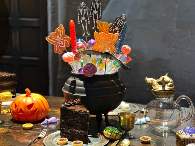 ハロウィーン仕様の大広間！スタジオツアー東京の特別企画「闇の魔術ハロウィーン」内覧会（19枚目）