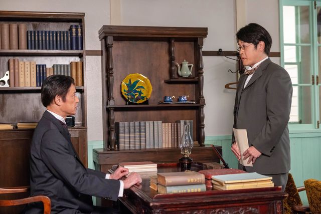 【画像8枚】朝ドラ「風、薫る」多田院長（筒井道隆）はある計画を進めて…第54回場面写真：フォトギャラリー