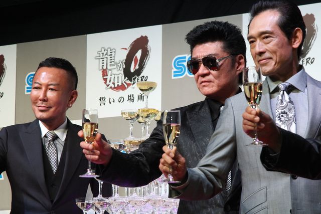 「龍が如く」会見にコワモテ俳優が集結！フォトギャラリー（4枚目）