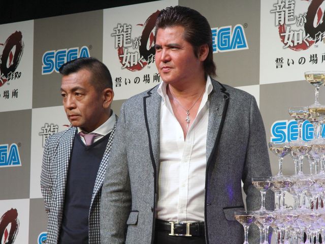 「龍が如く」会見にコワモテ俳優が集結！フォトギャラリー（6枚目）