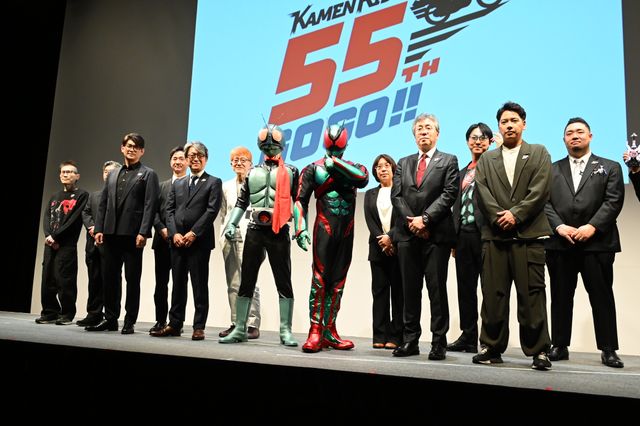 仮面ライダー新章開幕！1号＆ゼッツも登場「仮面ライダー生誕55周年」発表会：フォトギャラリー