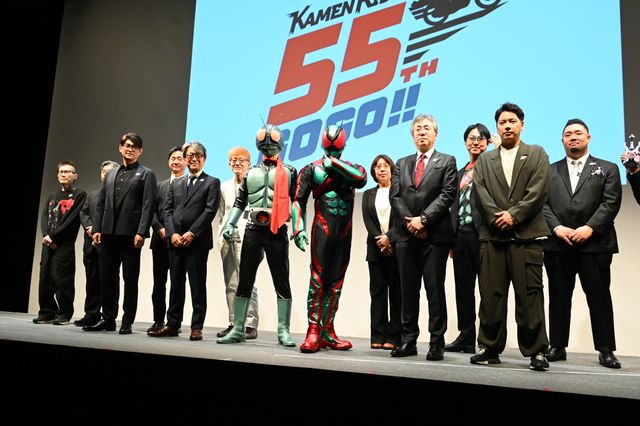 仮面ライダー新章開幕！1号＆ゼッツも登場「仮面ライダー生誕55周年」発表会（2枚目）