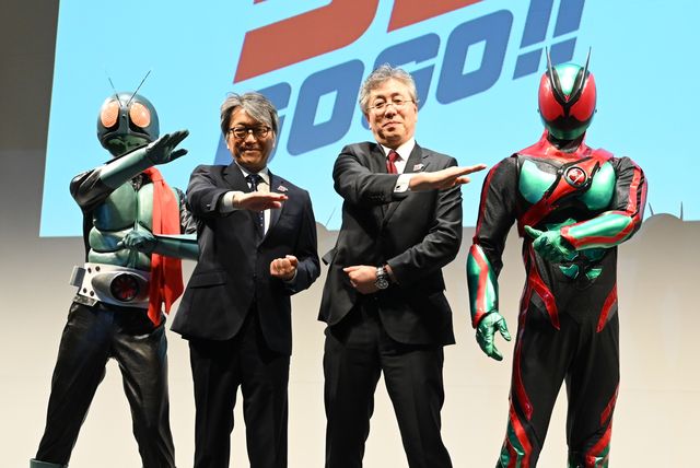 仮面ライダー新章開幕！1号＆ゼッツも登場「仮面ライダー生誕55周年」発表会（3枚目）
