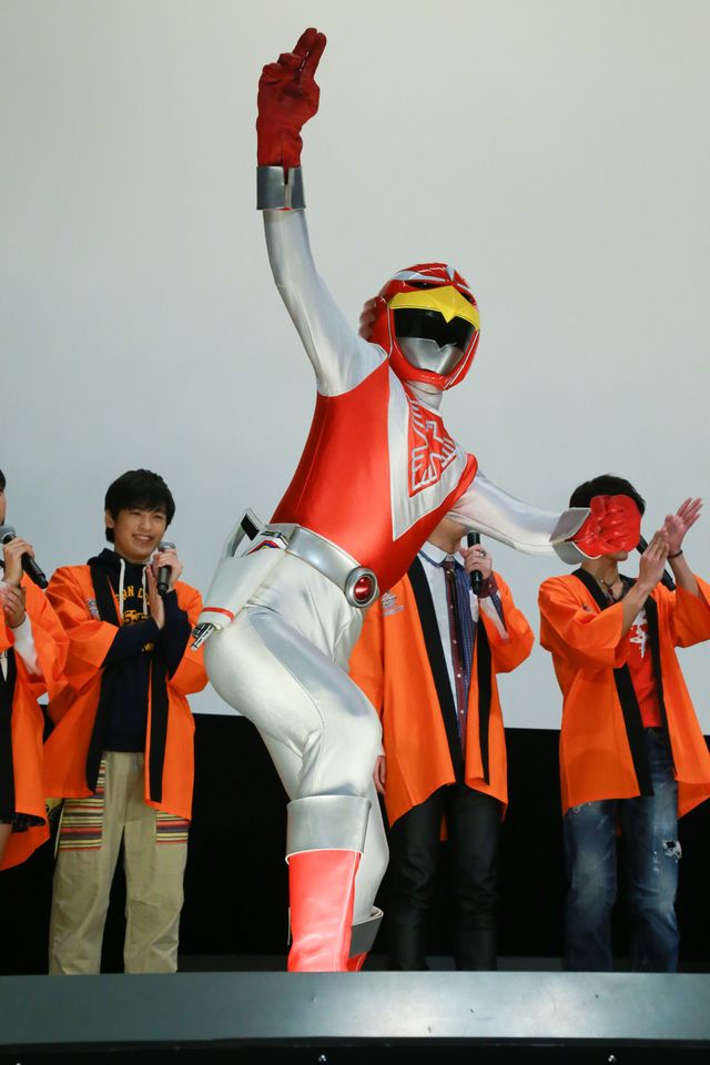 『ジュウオウジャーVSニンニンジャー』アカレンジャー、スペードエース、レッドファルコンも登壇！フォトギャラリー（4枚目）