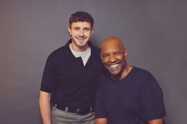 和気あいあい！来日したポール・メスカル＆デンゼル・ワシントン【撮り下ろし10枚】（5枚目）