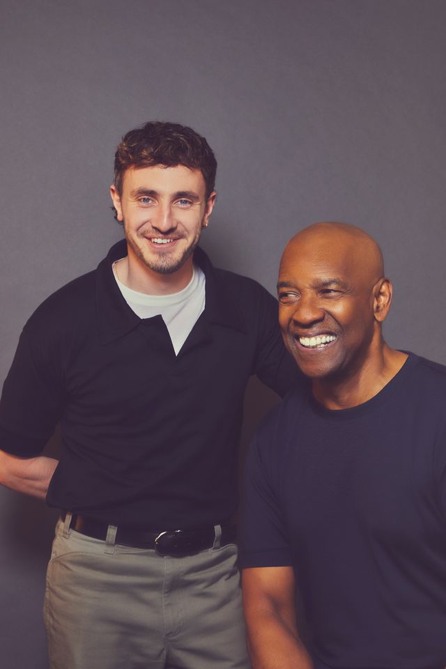 和気あいあい！来日したポール・メスカル＆デンゼル・ワシントン【撮り下ろし10枚】（6枚目）