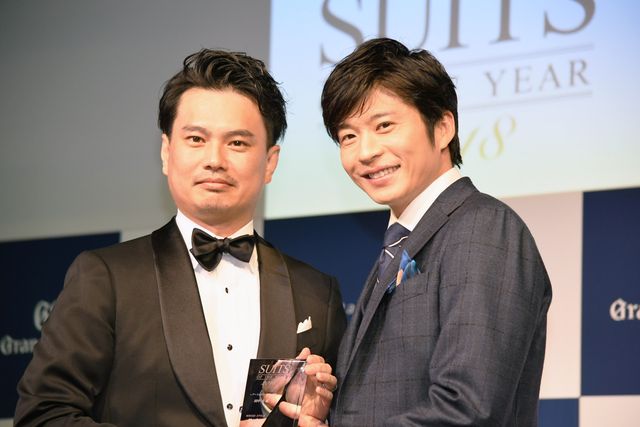 田中圭、やっぱりスーツが似合う！「SUIT OF THE YEAR 2018」授賞式（8枚目）