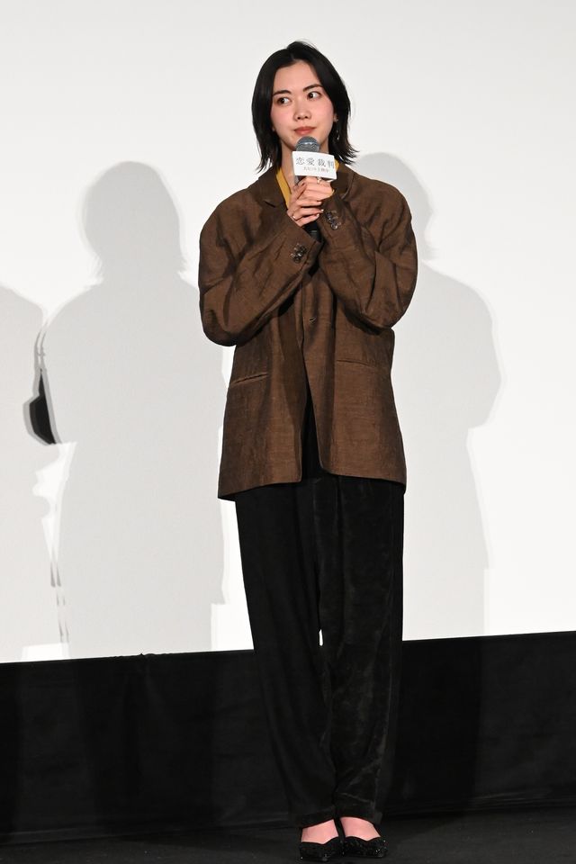 齊藤京子、主演作『恋愛裁判』公開！仲村悠菜、小川未祐、唐田えりか、津田健次郎ら登壇　初日舞台挨拶（11枚目）