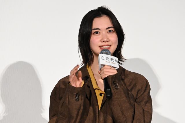 齊藤京子、主演作『恋愛裁判』公開！仲村悠菜、小川未祐、唐田えりか、津田健次郎ら登壇　初日舞台挨拶（22枚目）