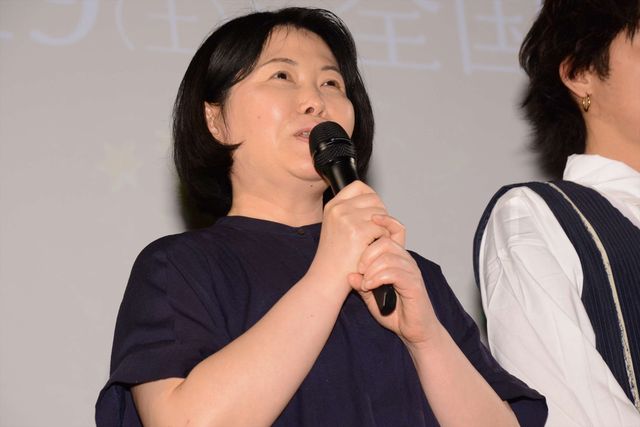 おでこを打って首を痛め、お辞儀ができない状態だという樹木希林ら『モリのいる場所』完成披露試写会【写真15枚】（8枚目）