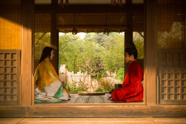 泣ける…！まひろ＆為時父娘の対話「光る君へ」第20回場面写真（2枚目）