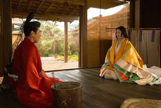 泣ける…！まひろ＆為時父娘の対話「光る君へ」第20回場面写真（3枚目）