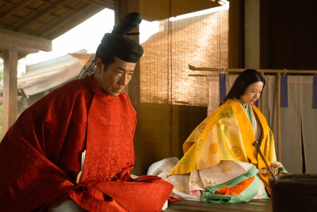 泣ける…！まひろ＆為時父娘の対話「光る君へ」第20回場面写真（4枚目）