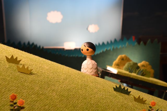 「サバイバル・ウェディング」こま撮りパート撮影中の模様（7枚目）