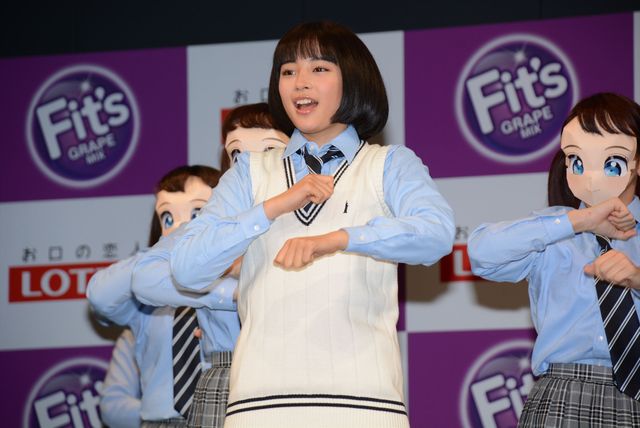 広瀬すずがロッテ「Fit's」ダンスを生披露！【フォトギャラリー】（8枚目）