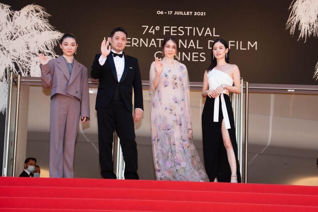 『ドライブ・マイ・カー』監督＆キャストがレッドカーペットに登場！（3枚目）